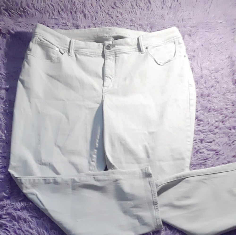White jeans